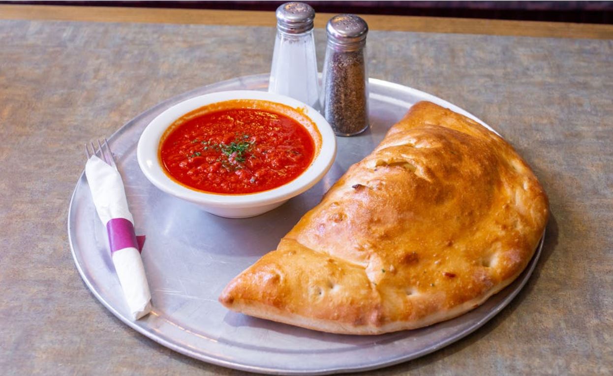Order Cheese Calzone food online from Pizza Station store, Vernon on bringmethat.com