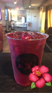 Order Hibiscus Passion Fruit Iced Tea food online from Wicked Loft store, Whitman on bringmethat.com