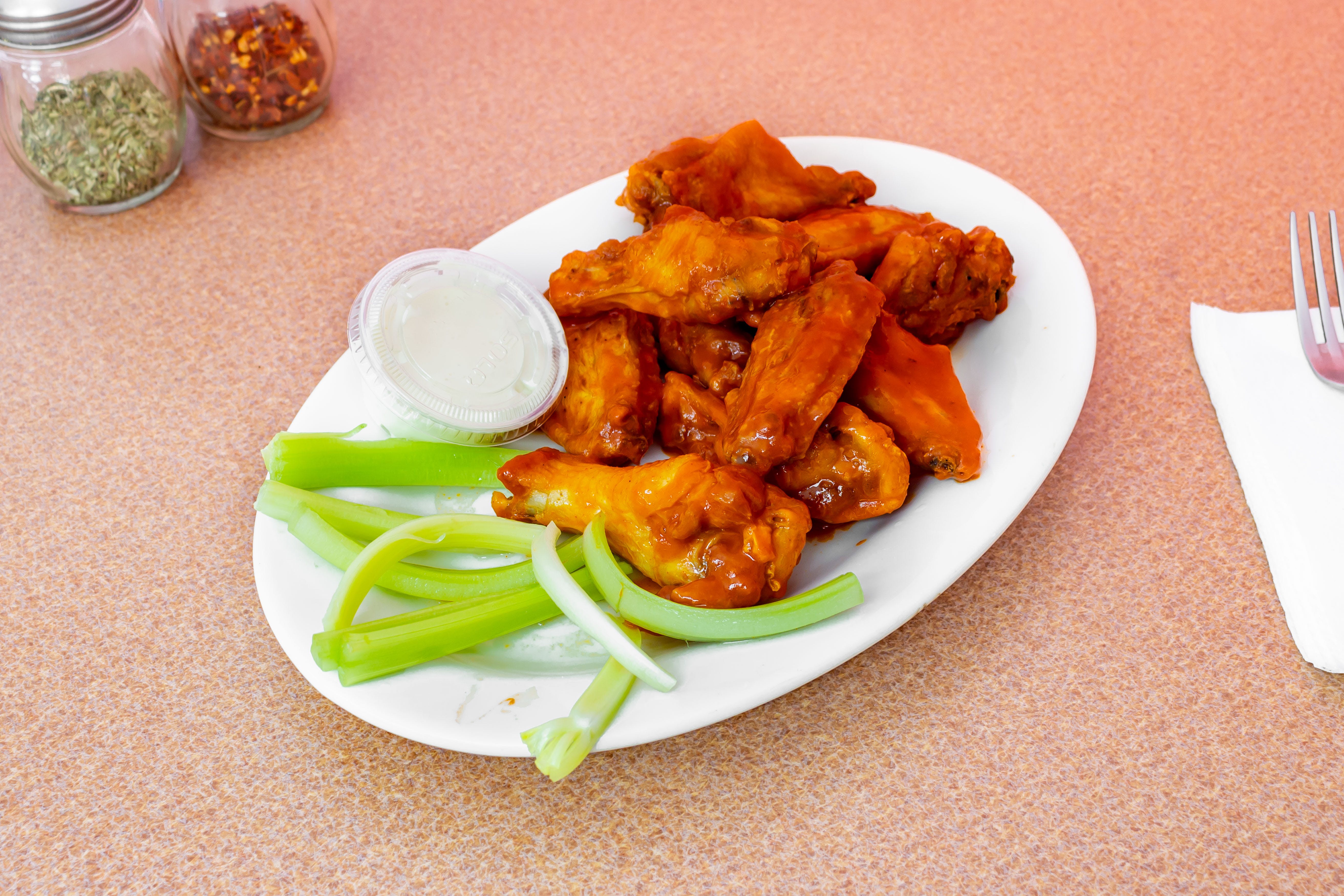 Order Buffalo Wings - 6 Pieces food online from I Love NY Pizza store, Yonkers on bringmethat.com