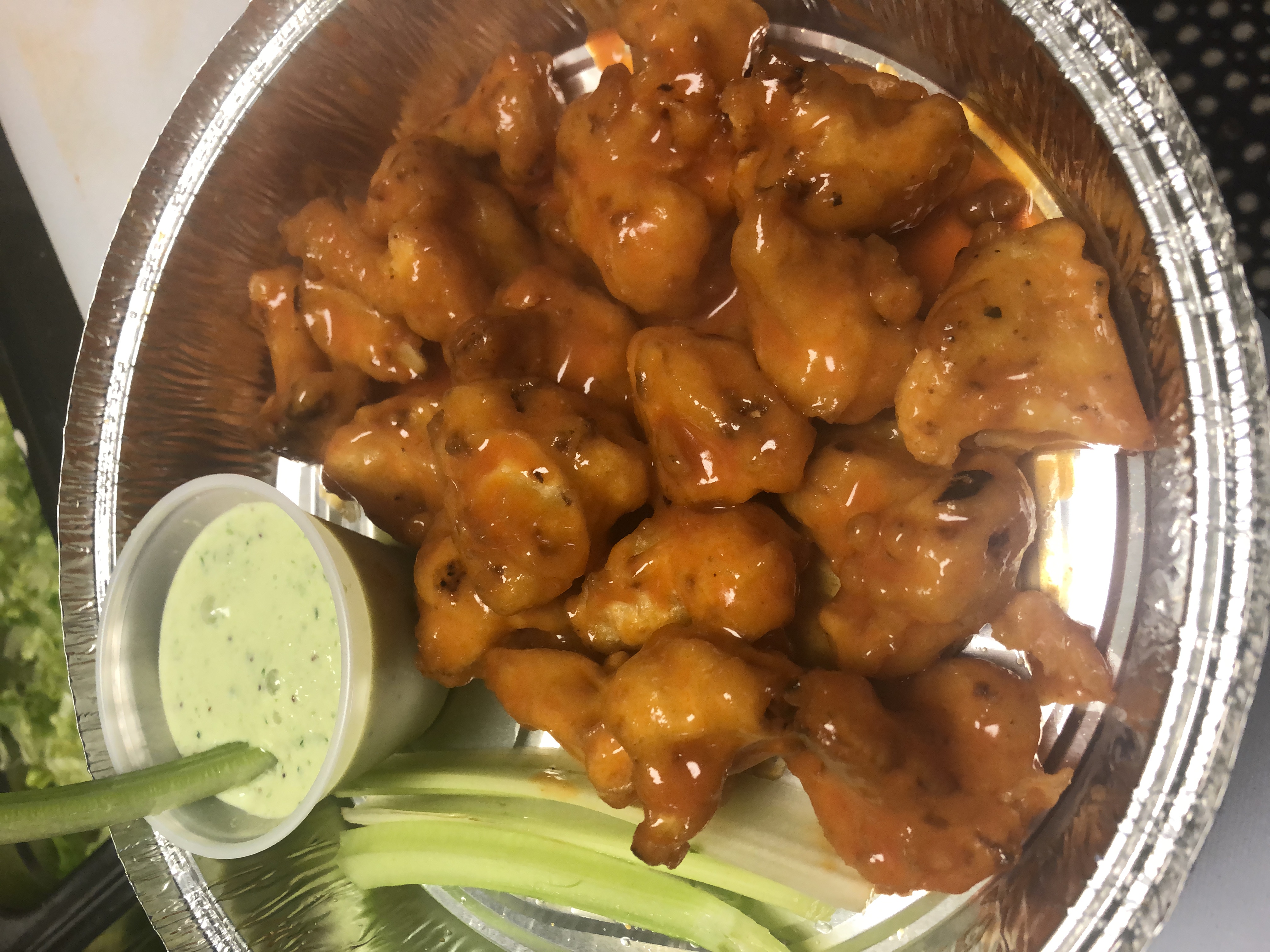 Order Cauliflower Buffalo Bites food online from Planted Plate store, Princeton on bringmethat.com