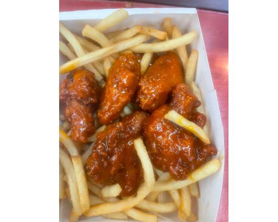 Order Buffalo Wings Dinner (6 pcs) food online from Kennedy Fried Chicken store, Monticello on bringmethat.com
