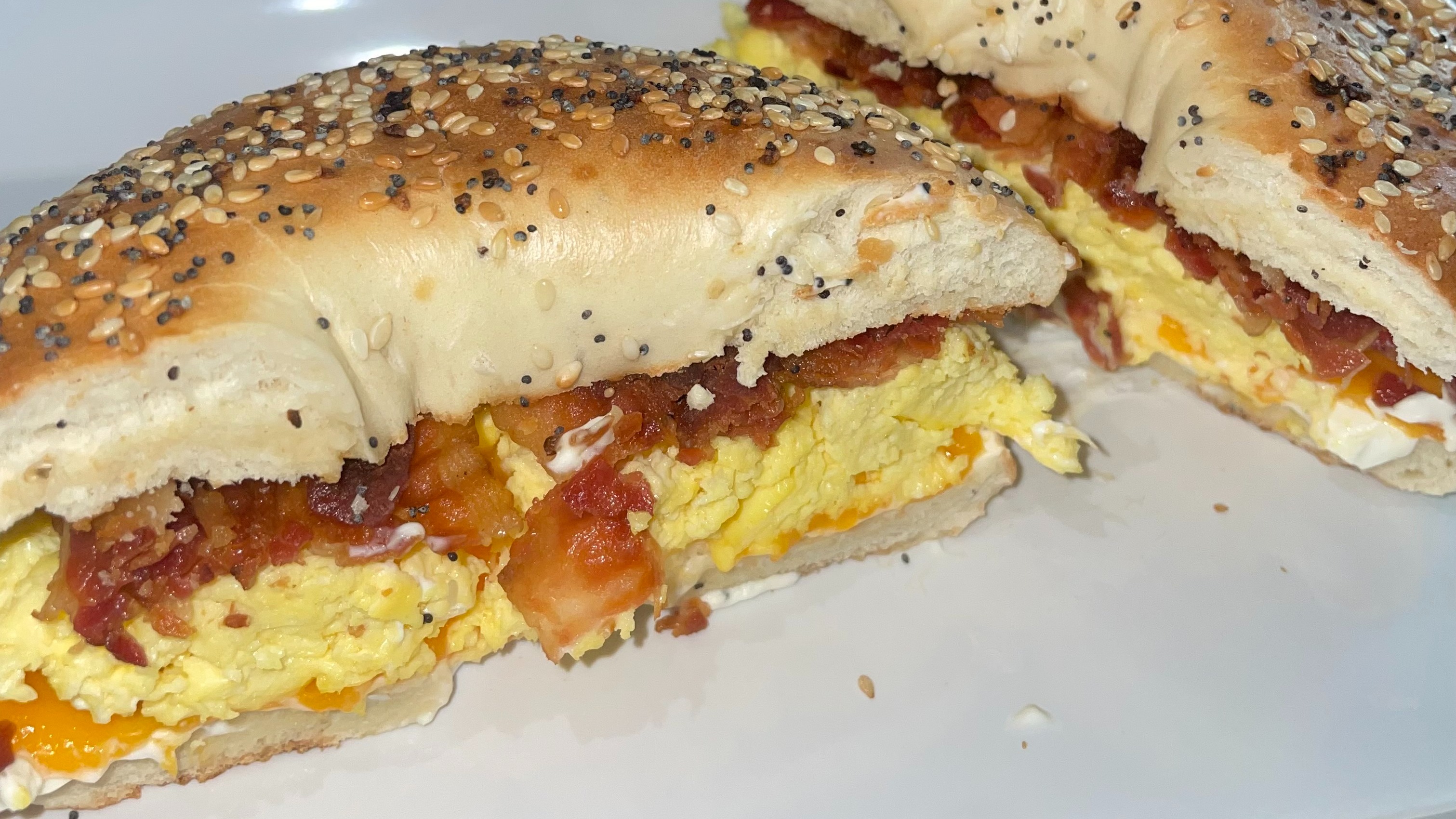 Order Breakfast Bagles food online from New Brew Cafe store, North Highlands on bringmethat.com