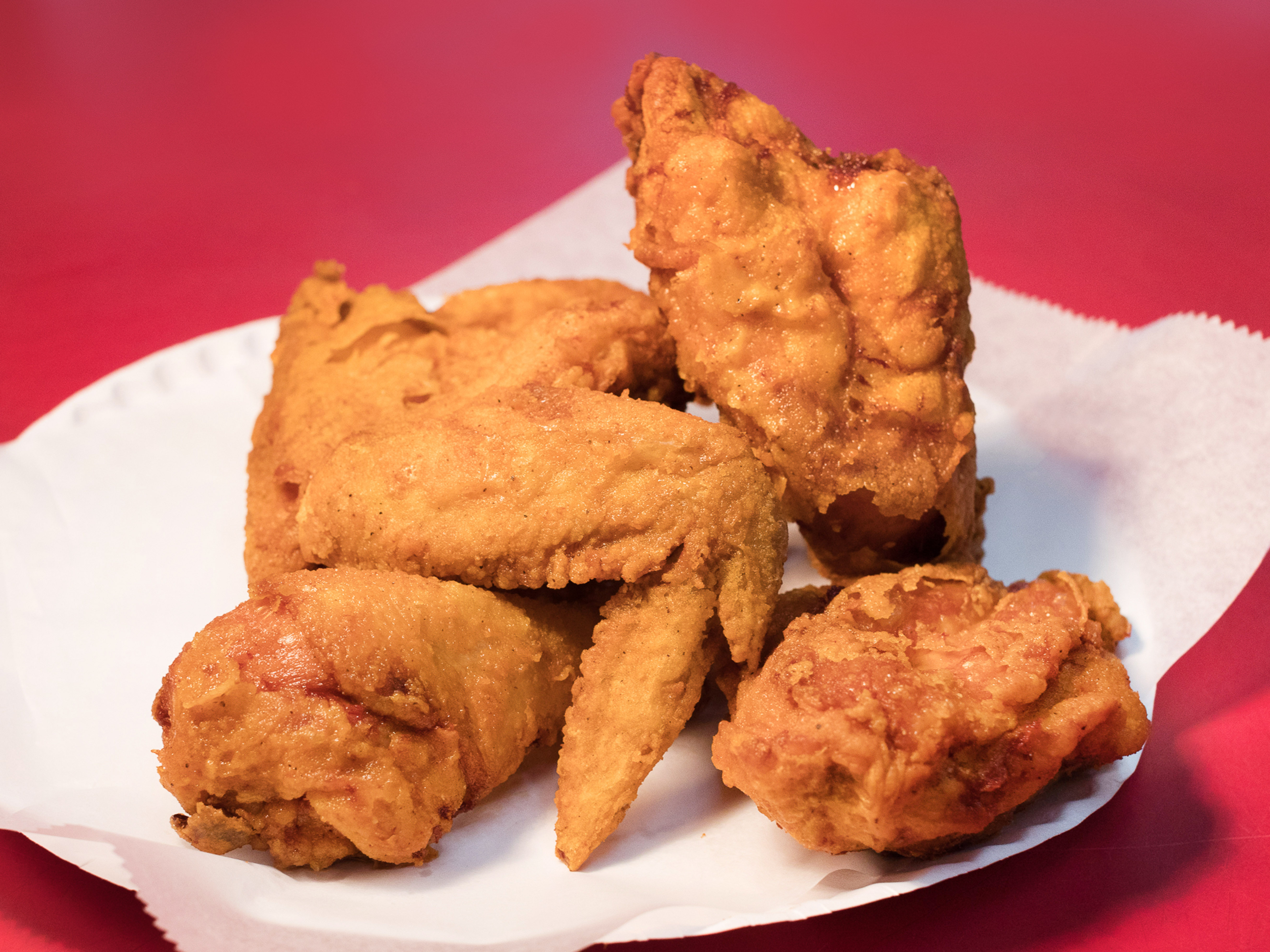 Order 2 Pieces Mixed Chicken Only food online from Crown Fried Chicken & Pizza store, Brooklyn on bringmethat.com