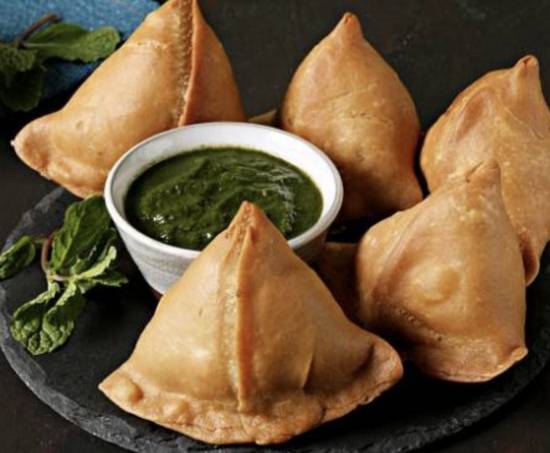 Order Vegetable Samosa (2 pcs) food online from Bombay Sitar store, Canton on bringmethat.com