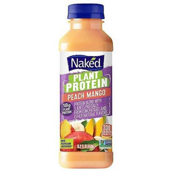 Order Naked Juice Protein Zone - Peach Mango food online from IV Deli Mart store, Goleta on bringmethat.com