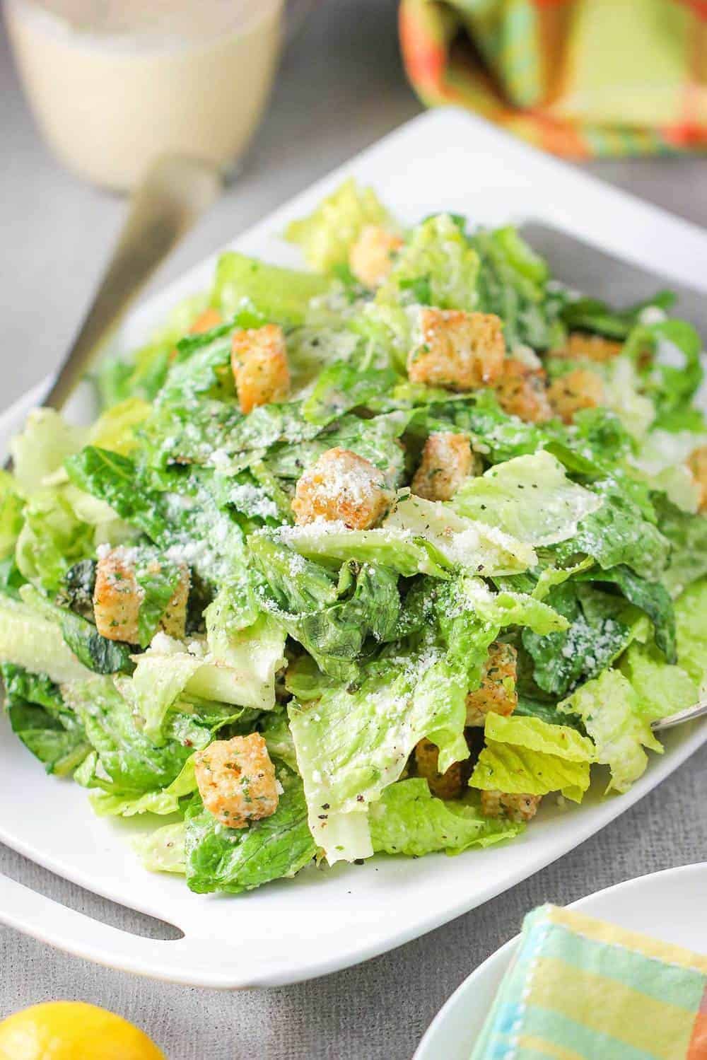 Order Caesar Salad - Salad food online from Shawarma House store, San Francisco on bringmethat.com