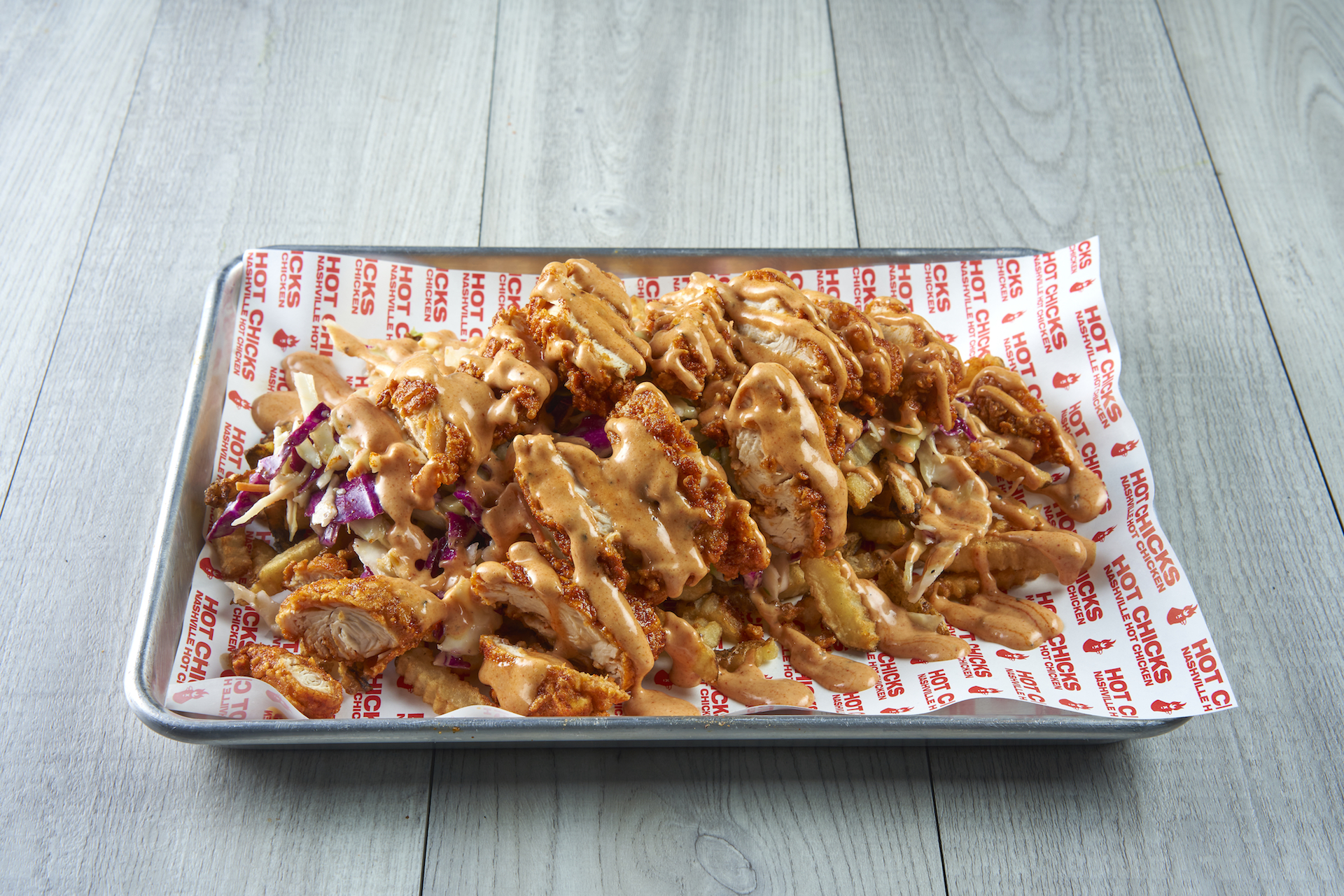 Order Loaded Fries food online from Hot Chicks Chicken store, Plano on bringmethat.com