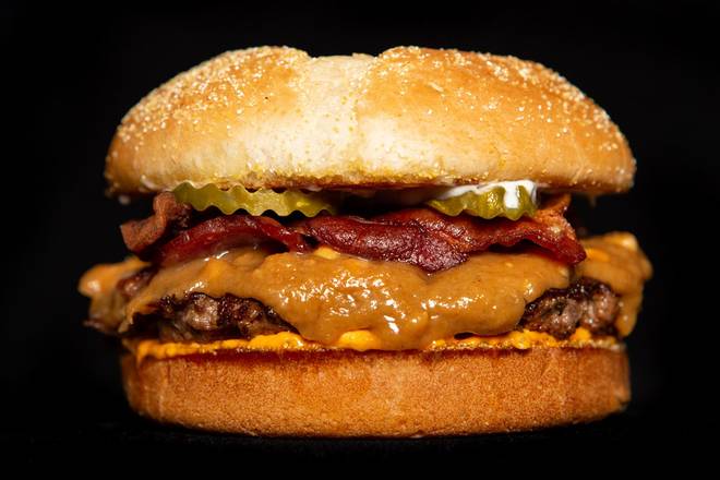 Order Peanut Butter Pickle Bacon food online from Killer Burger store, Lake Oswego on bringmethat.com