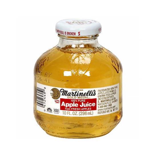 Order Martinelli's Apple Juice 10oz food online from Pink Dot store, Chino Hills on bringmethat.com