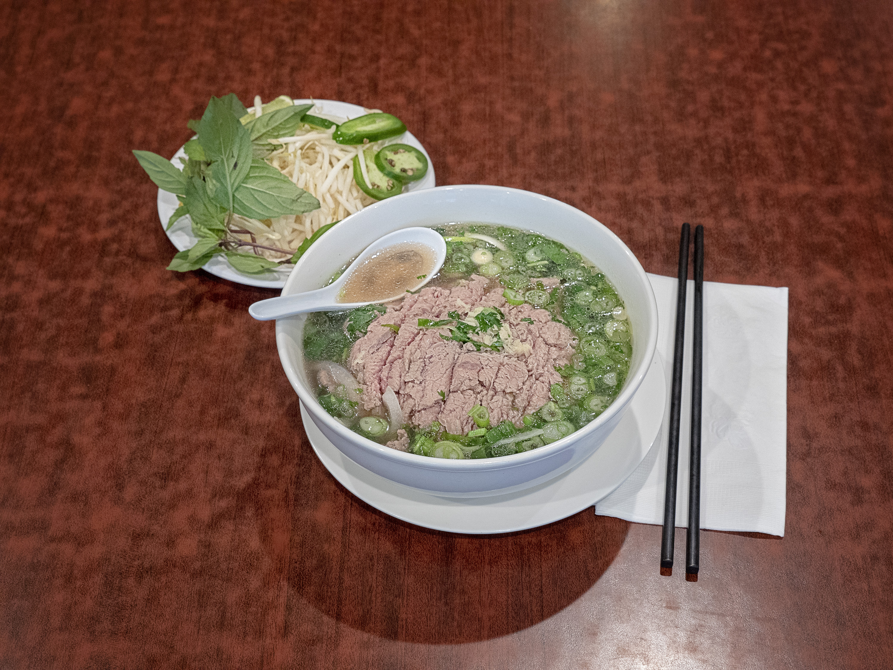 Order Pho Tai food online from Pho Sinh store, Alameda on bringmethat.com