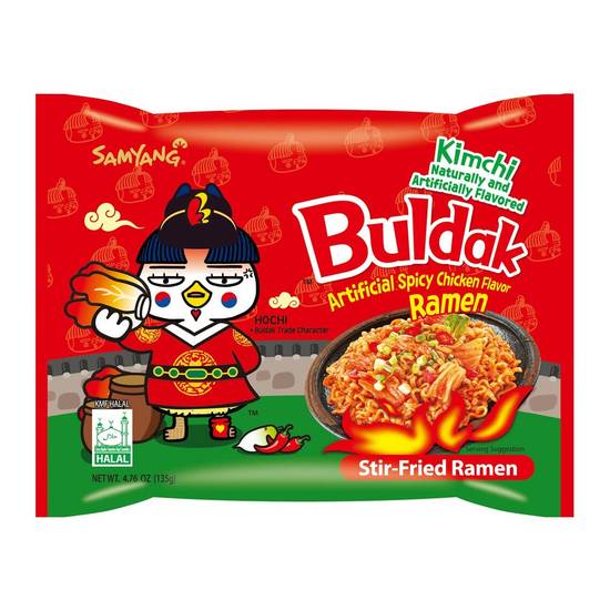 Order Buldak Stir-Fried Ramen - Kimchi food online from IV Deli Mart store, Goleta on bringmethat.com