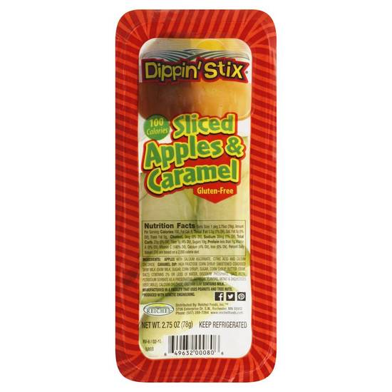 Order Dippin' Stix · Gluten Free Sliced Apples and Caramel (2.8 oz) food online from Jewel-Osco store, Des Plaines on bringmethat.com