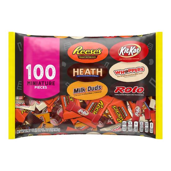 Order Hershey Miniatures Chocolate Assortment Candy, 100 CT food online from CVS store, CLIFTON on bringmethat.com