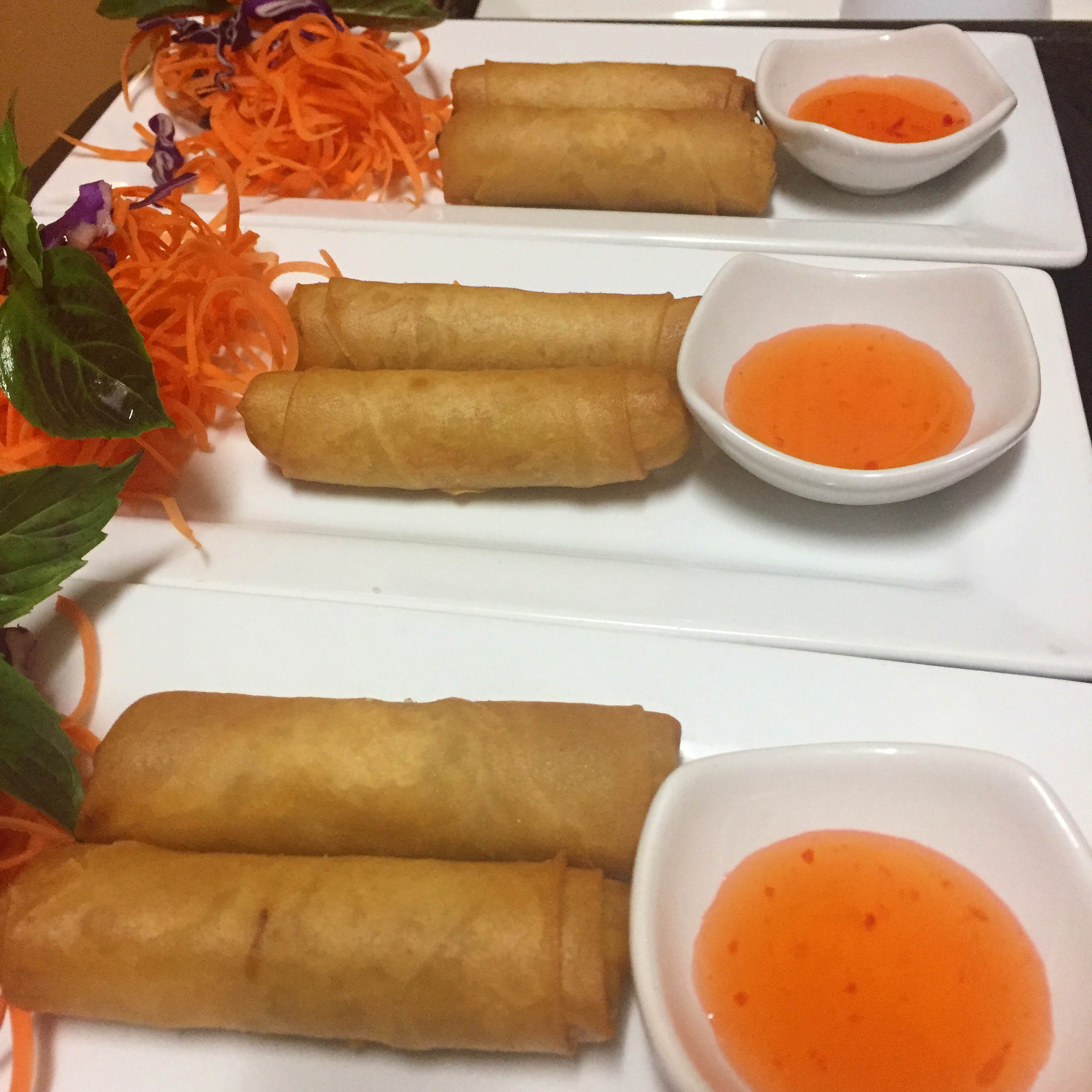 Order Fried Spring Roll food online from Fresh Bowl Thai store, Lawrenceville on bringmethat.com