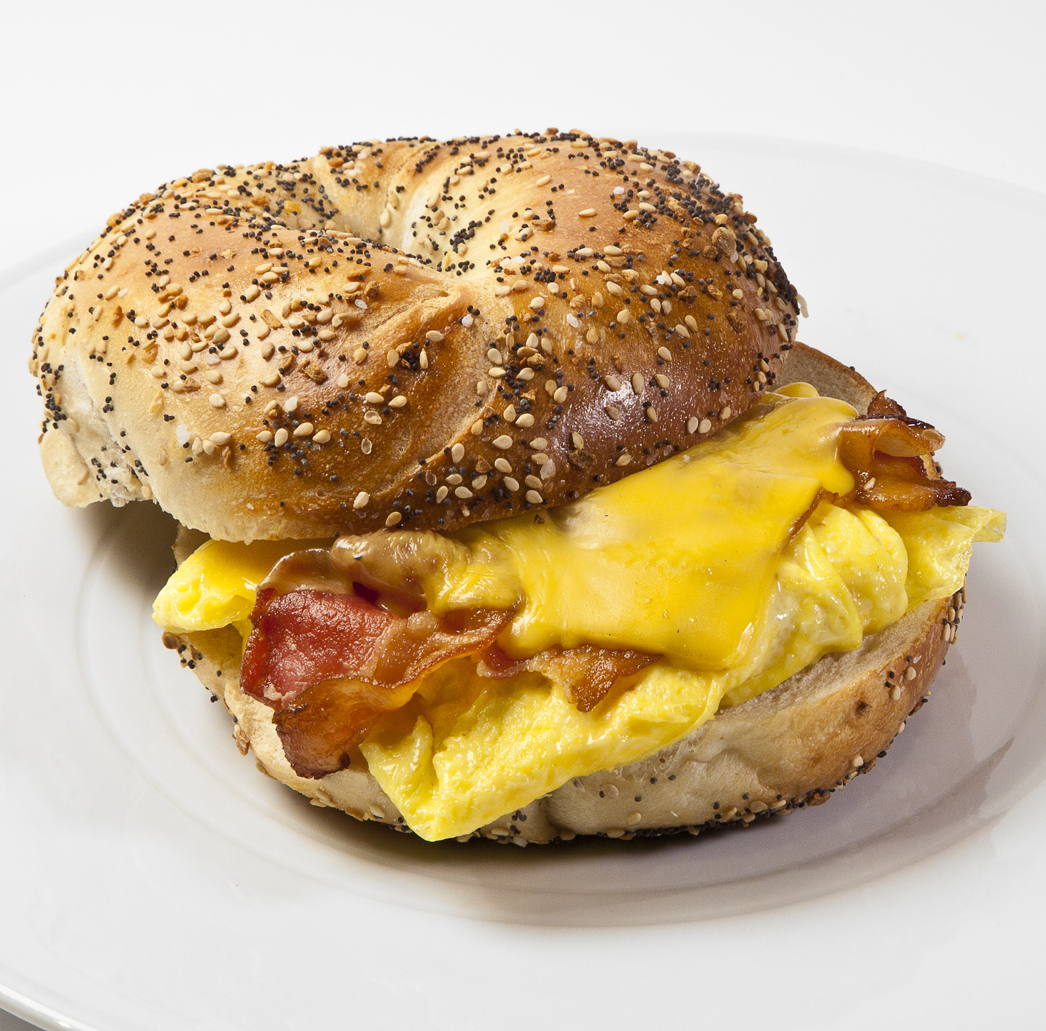 Order Bacon, Egg and Cheese food online from Liberty Bagels store, New York on bringmethat.com