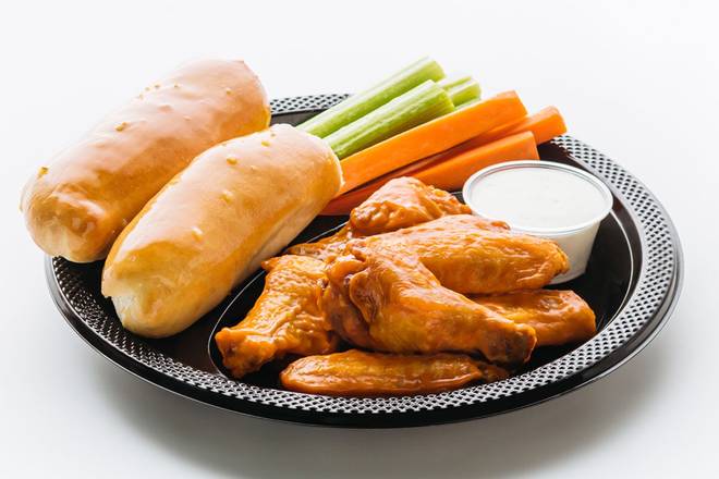 Order 6 pc Chicken Wings Meal food online from Epic Wings store, Oceanside on bringmethat.com