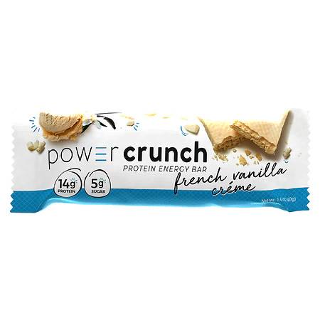 Order Power Crunch Protein Energy Bar French Vanilla CrÃ¨me food online from Pepack Sunoco store, Peapack on bringmethat.com