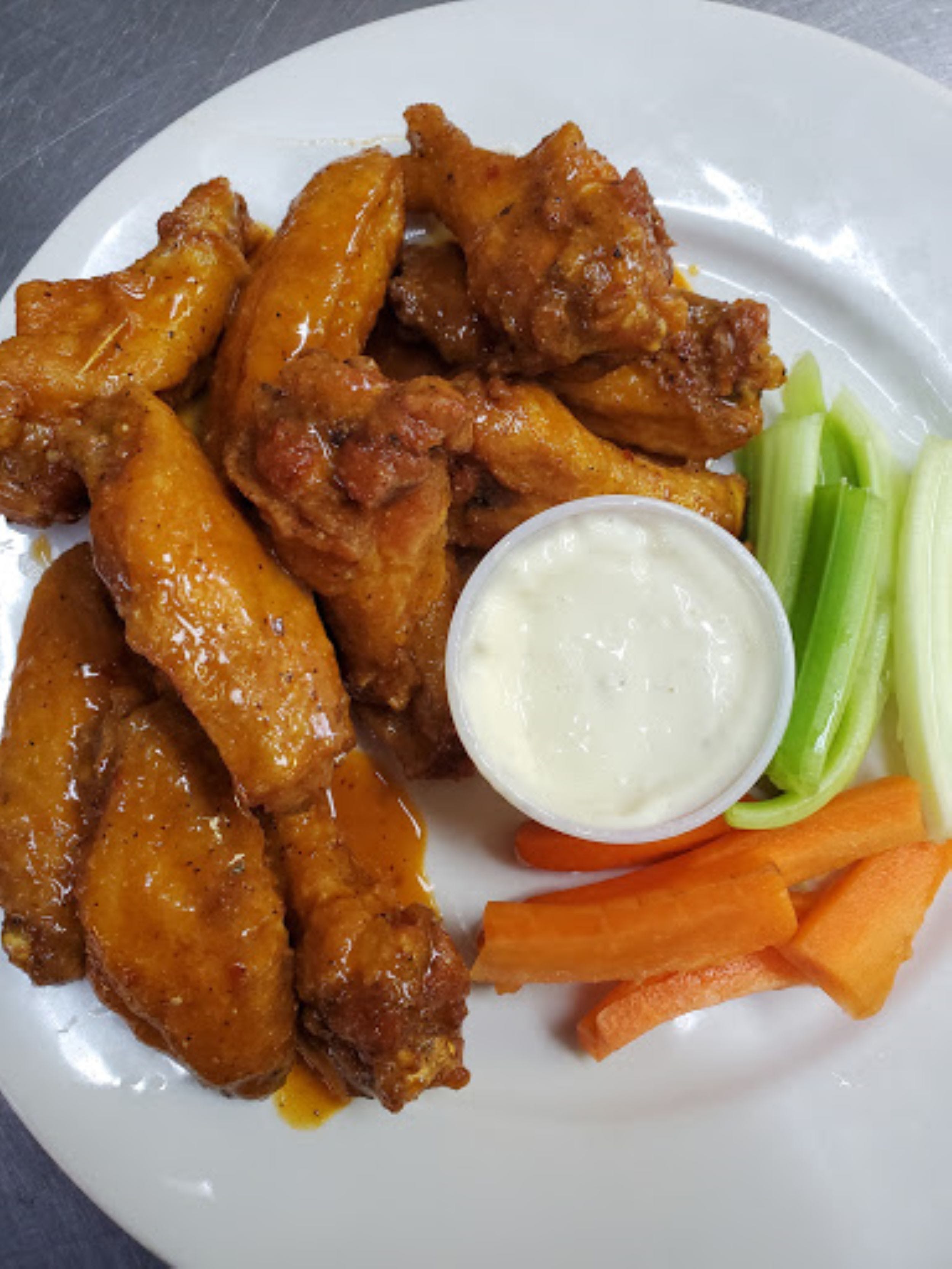Order Buffalo Wings - 10 Pieces food online from Alex Kitchen store, Philadelphia on bringmethat.com
