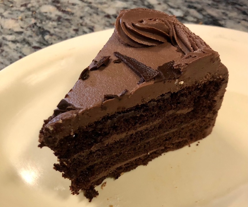 Order Triple Chocolate Cake food online from Steak Out store, Mantua Township on bringmethat.com