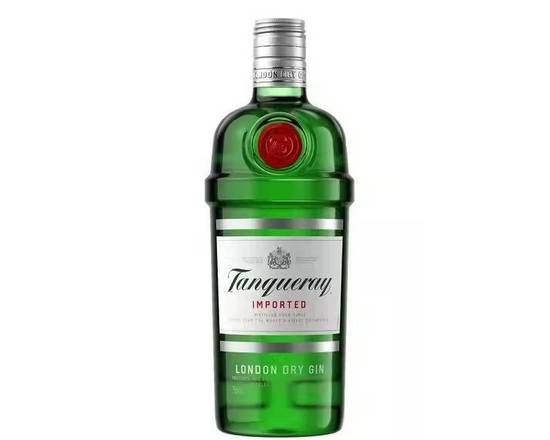 Order Tanqueray, 750mL gin (47.3% ABV) food online from NEWBRIDGE WINES & SPIRITS CORP store, Levittown on bringmethat.com