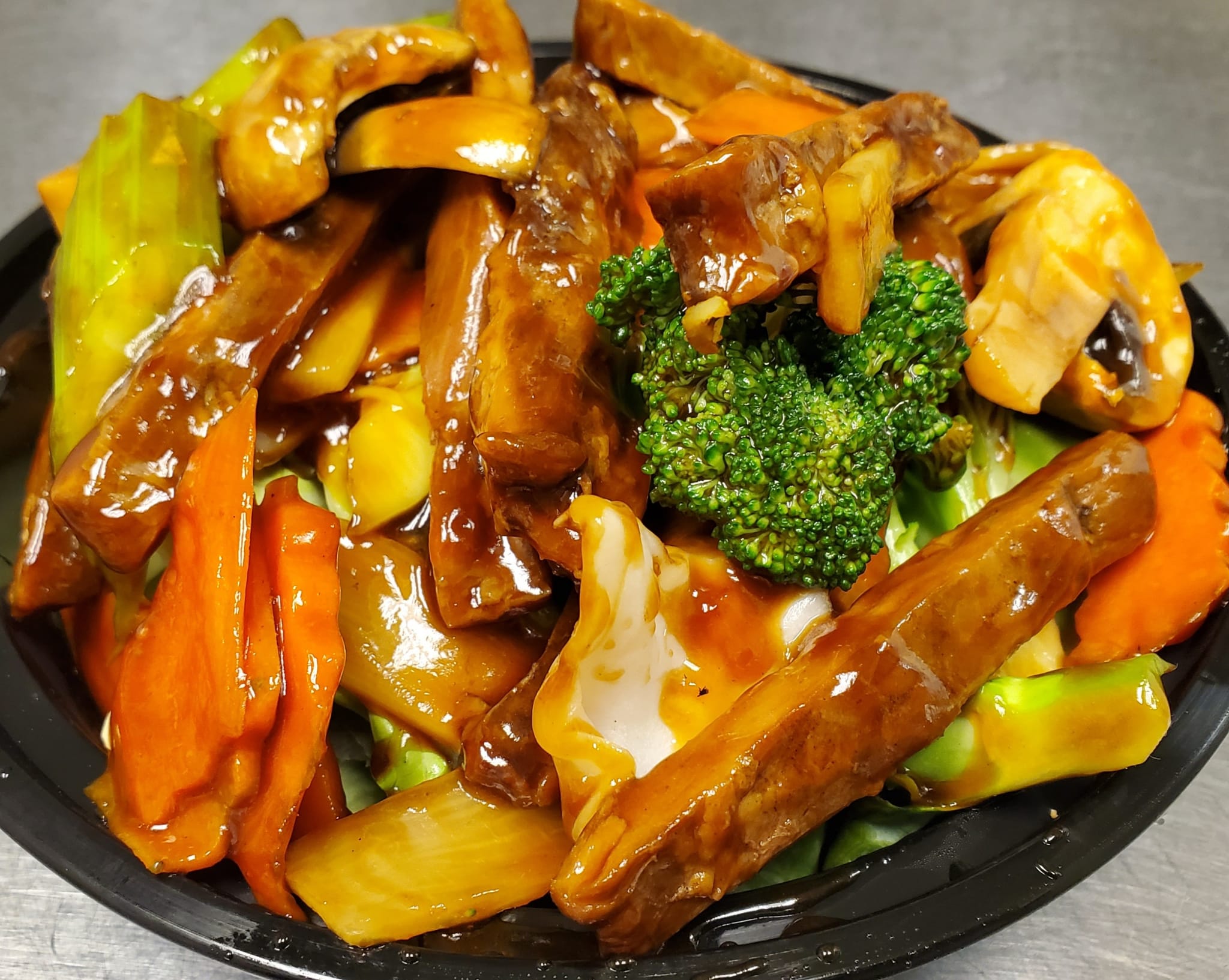 Order Pork with Vegetables food online from Panda Kitchen store, Houston on bringmethat.com