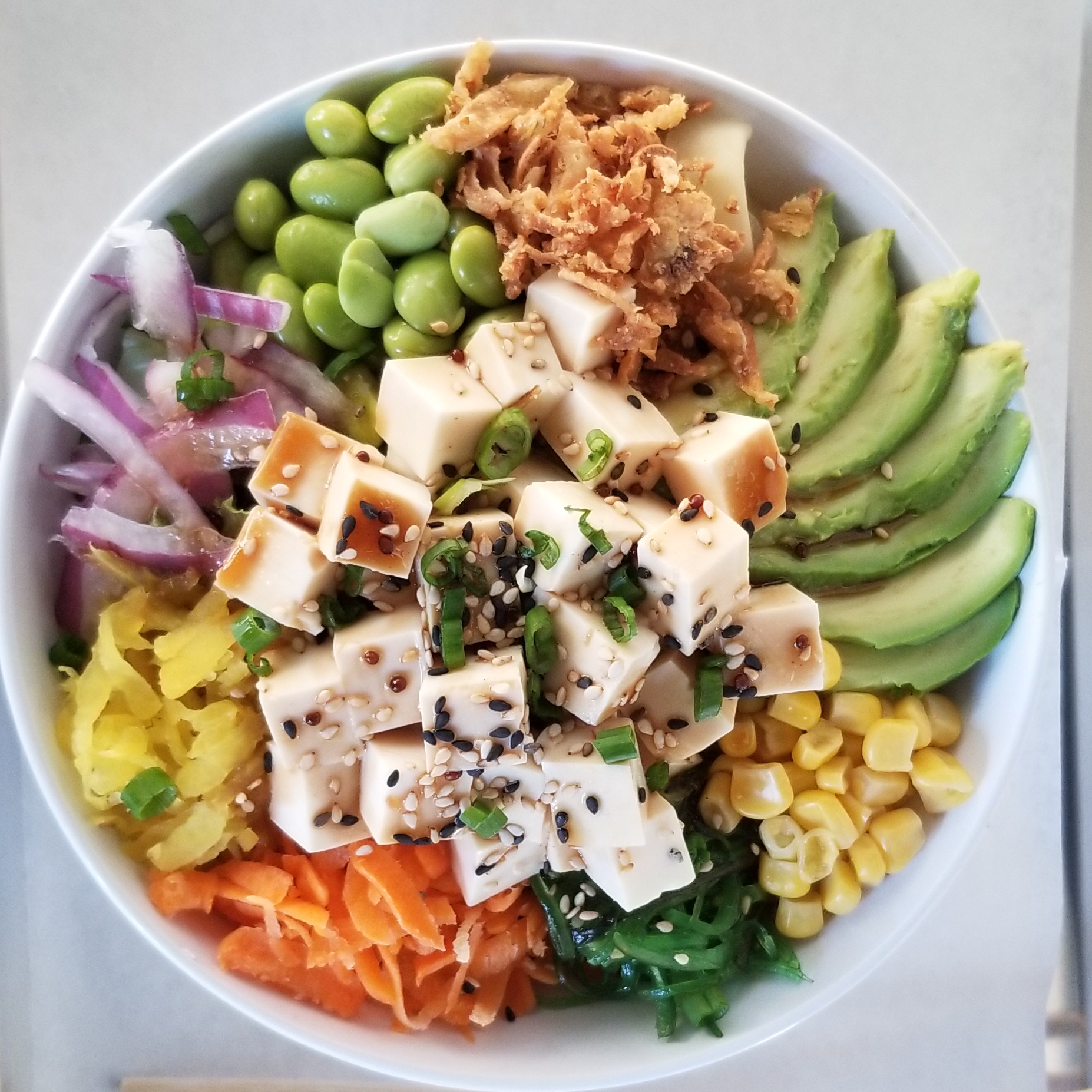 Order H5. Veggie Mix Bowl food online from Poke Burrito store, Chicago on bringmethat.com