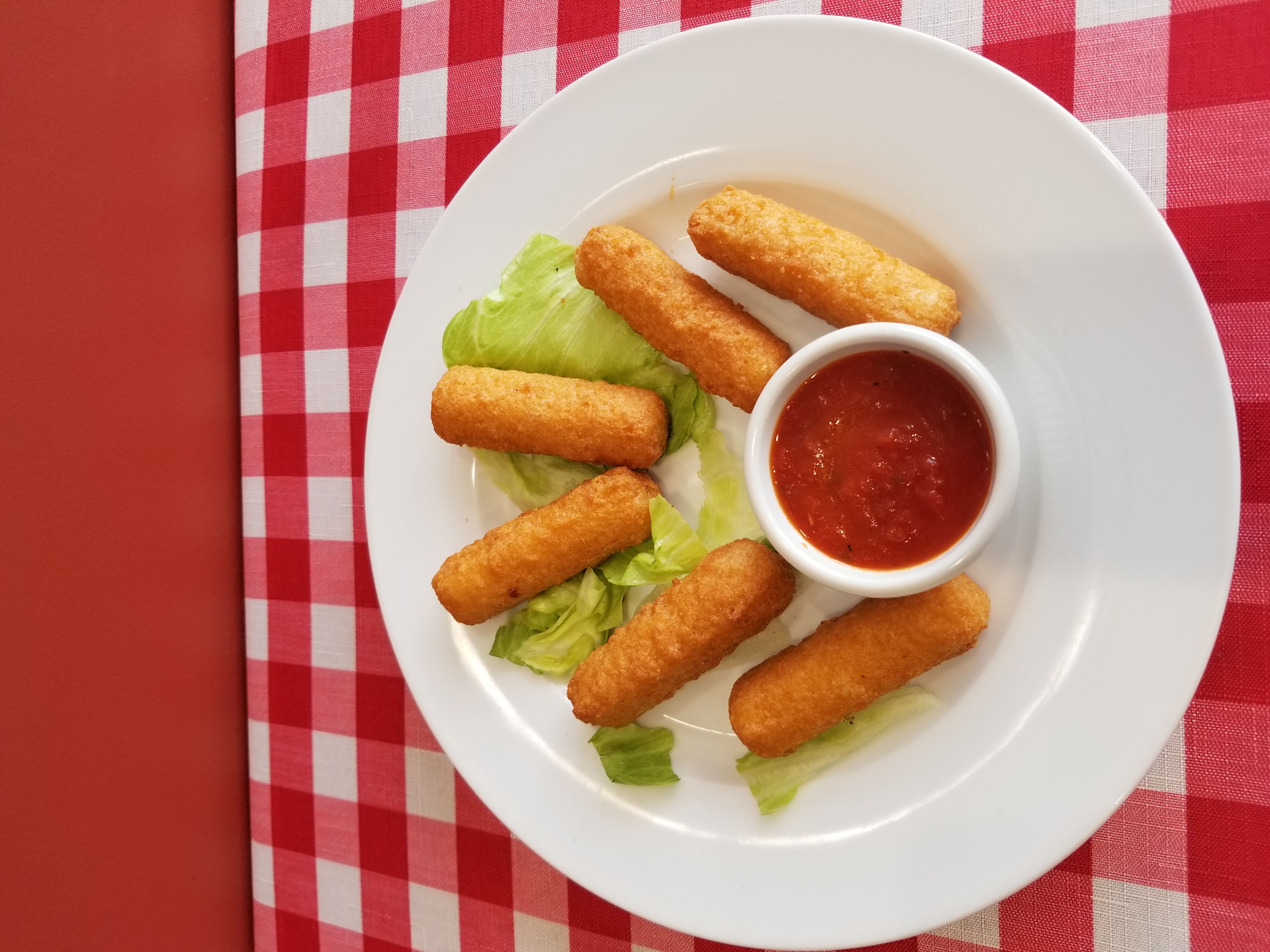 Order Mozzarella Sticks food online from Outta Hand Pizza store, Westfield on bringmethat.com
