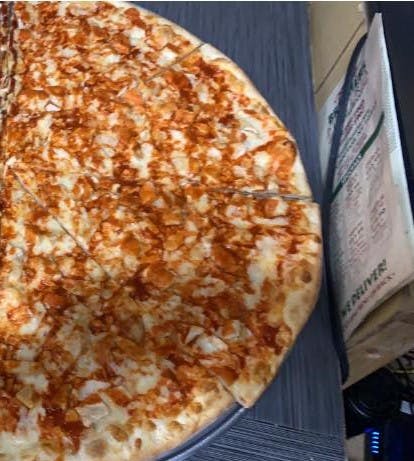 Order Buffalo Chicken Pizza - Personal (8 Slices) food online from 4 Brothers Pizzeria & Restaurant store, Greenwood Lake on bringmethat.com