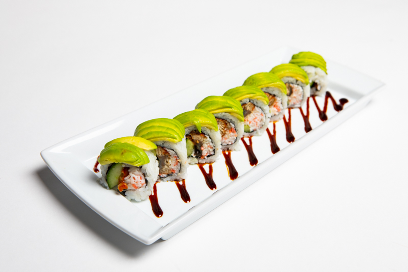 Order Caterpillar Roll food online from Jikan Japanese Restaurant store, Ontario on bringmethat.com