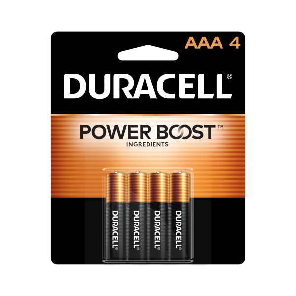 Order Duracell Coppertop Alkaline Battery - AAA, 4 pk food online from Rite Aid store, Antelope on bringmethat.com