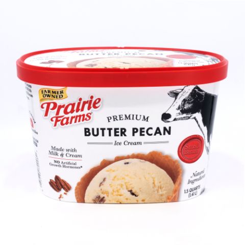Order Prairie Farms Butter Pecan 48oz food online from 7-Eleven store, Affton on bringmethat.com
