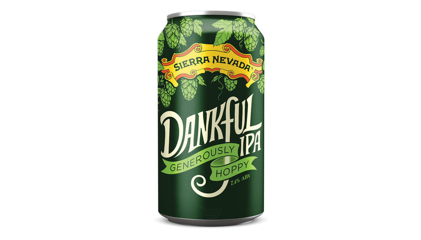 Order Sierra Nevada Dankful IPA 6x 12oz Cans food online from Spikes Bottle Shop store, Chico on bringmethat.com