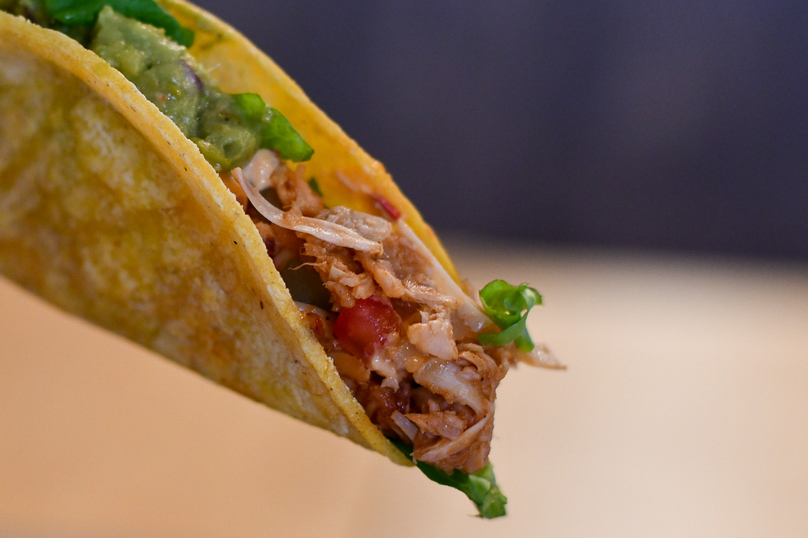 Order 3 Pull Up Tacos food online from Rhythm 'n Wraps store, Boston on bringmethat.com