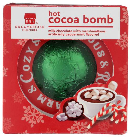 Order Dreamhouse Peppermint Hot Cocoa Bomb - 0.83 oz food online from Rite Aid store, LEHIGHTON on bringmethat.com