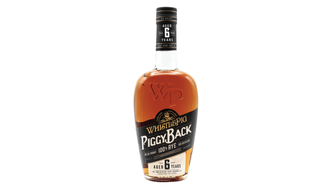 Order WhistlePig PiggyBack Rye Whiskey 750mL food online from Liquor Palace store, Burbank on bringmethat.com