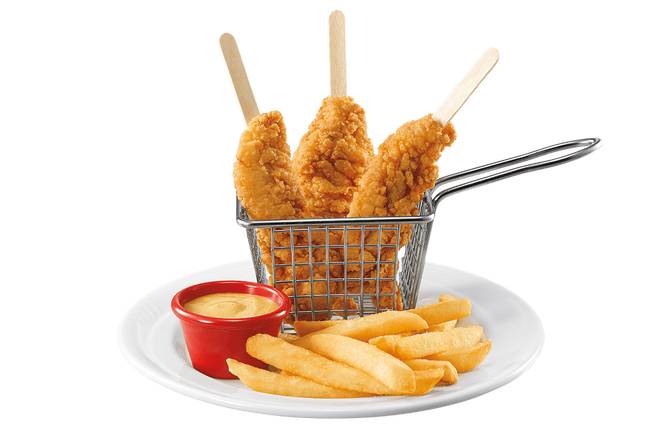 Order Little Kids' 3 Chicken Pops food online from Friendly store, Concord on bringmethat.com