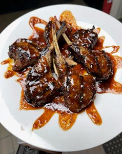 Order BBQ Bourbon Lamb food online from Xquisite Dining store, Memphis on bringmethat.com