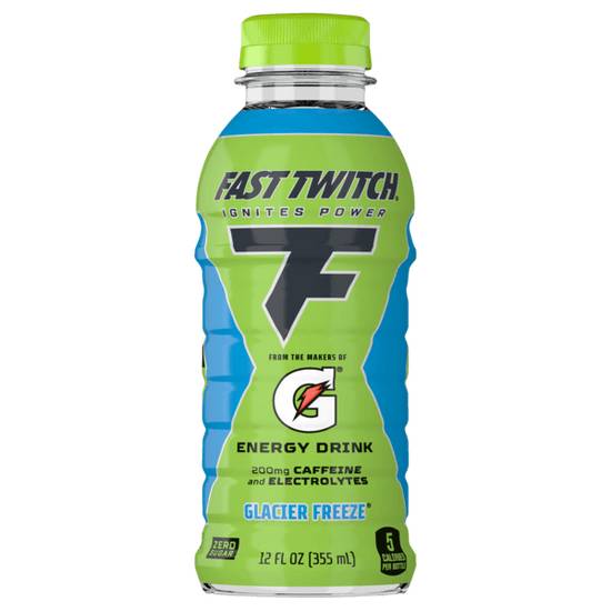 Order Fast Twitch Energy Glacier Freeze 12oz food online from Casey's store, Waterloo on bringmethat.com