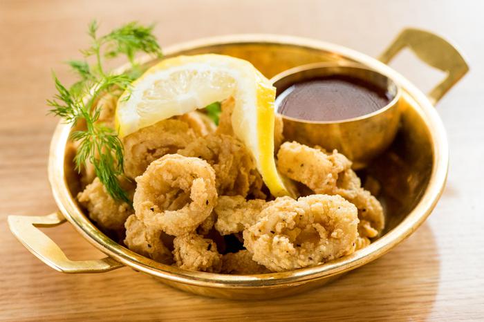 Order Crispy Calamari food online from Thep Thai Restaurant store, New York on bringmethat.com
