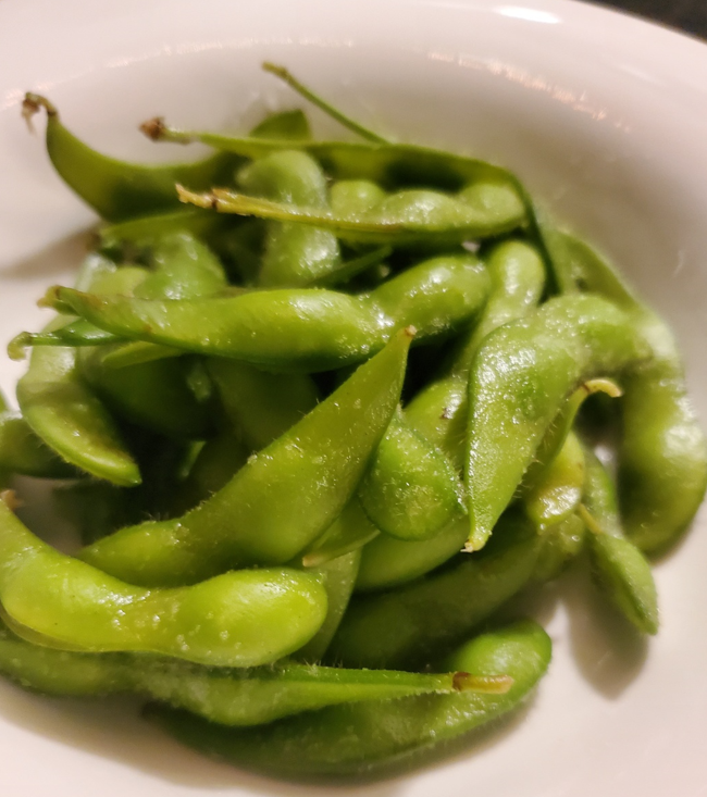 Order Edamame food online from Iron Fish Sushi & Grill store, Pflugerville on bringmethat.com