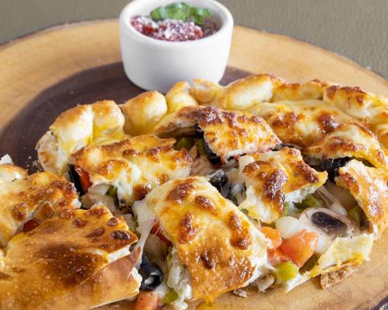 Order Veggie Calzone food online from Chicago Bros Pizzeria store, San Diego on bringmethat.com