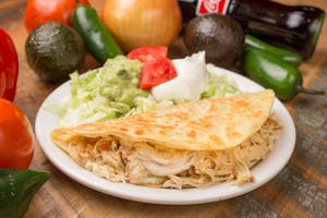 Order 33. Quesadilla Mexicana food online from El Vaquero store, Monroe on bringmethat.com