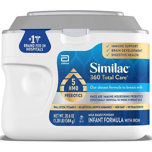 Order Similac 360 Total Care Infant Formula Powder - 20.6 oz food online from Walgreens store, FAIRBANKS on bringmethat.com