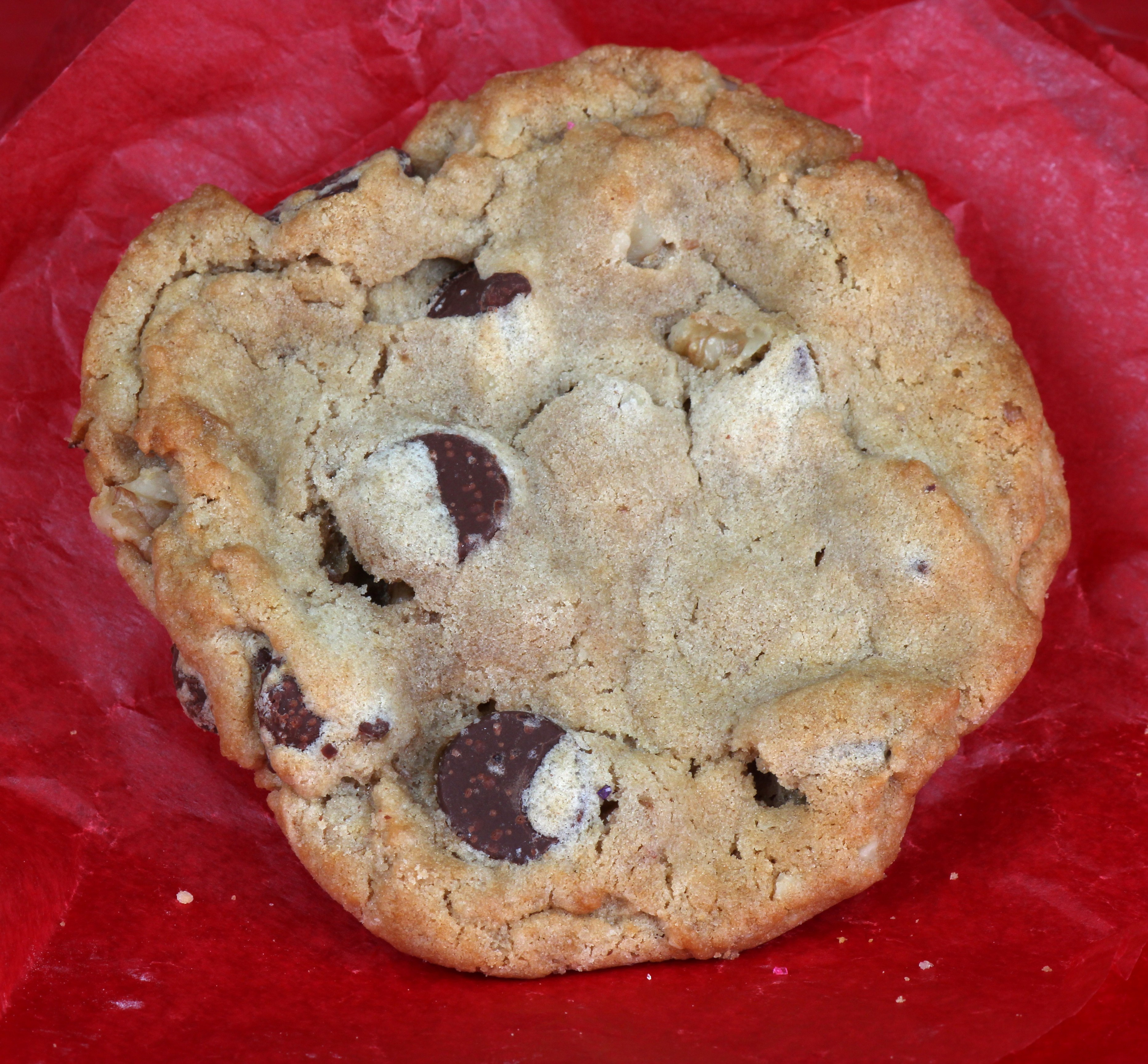 Order Gourmet Chocolate Chip and Walnut food online from The Cookie Company store, Omaha on bringmethat.com