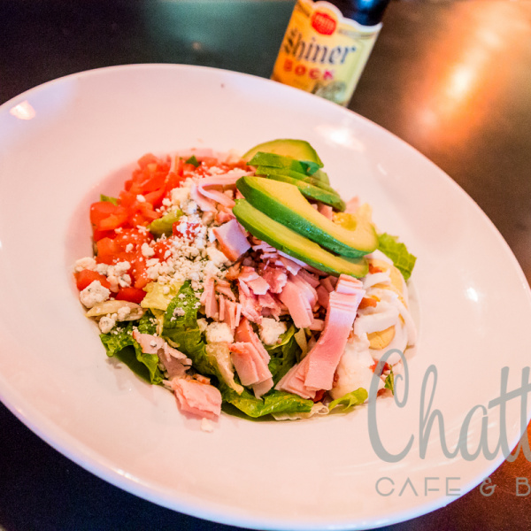 Order Cobb Salad food online from Chatter's Cafe & Bistro store, Houston on bringmethat.com