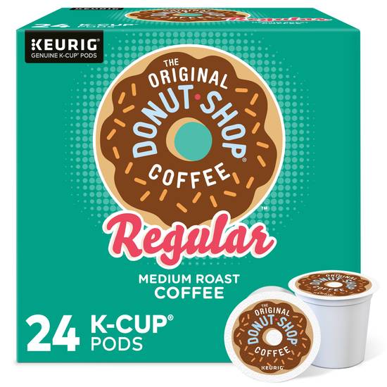 Order The Original Donut Shop Regular Medium Roast Coffee Keurig K-Cup Pods, 24 CT food online from Cvs store, ALISO VIEJO on bringmethat.com