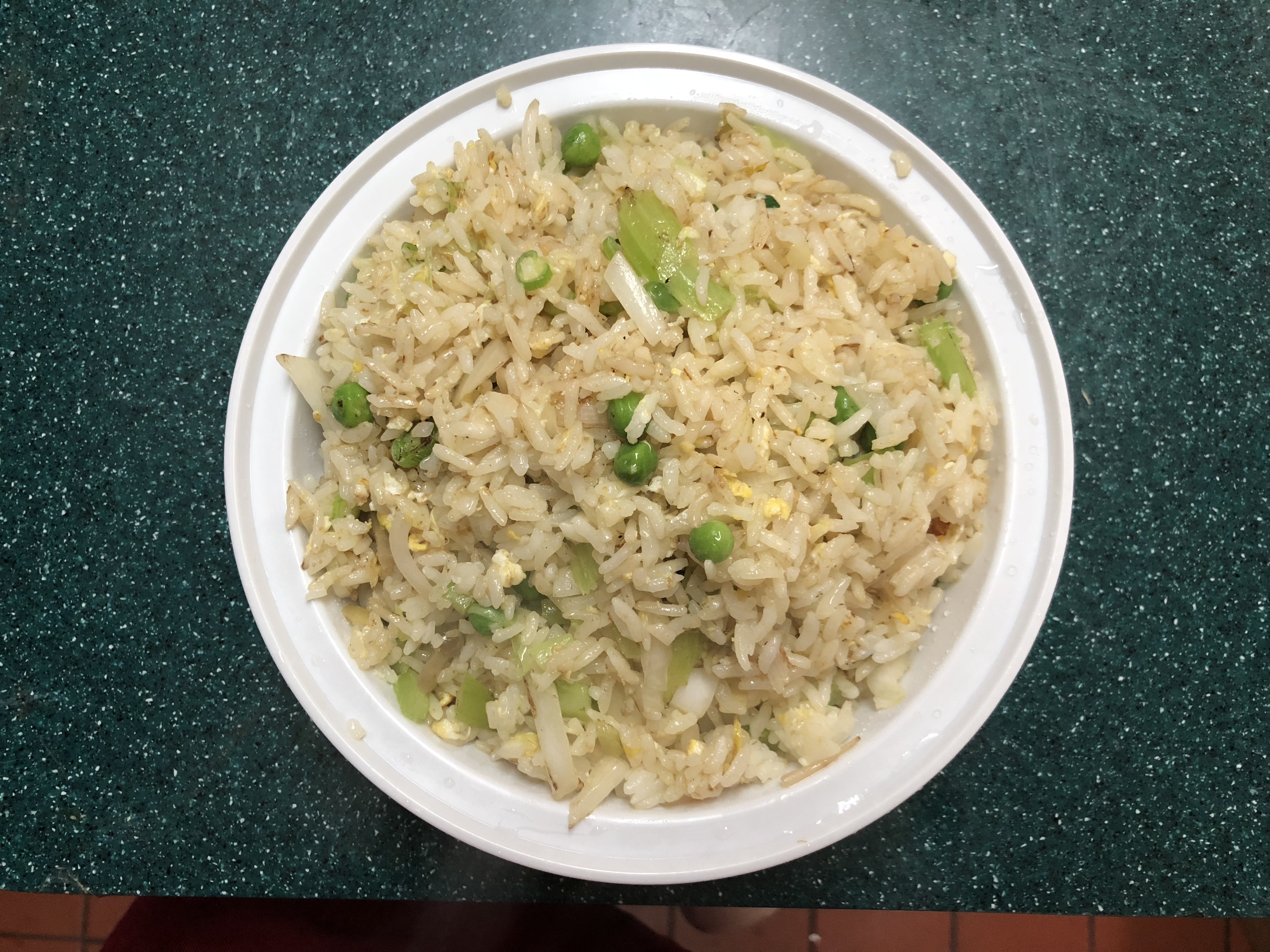 Order 14. Vegetable Egg Fried Rice 蔬菜蛋炒饭 food online from May Wah Fast Food store, New York on bringmethat.com