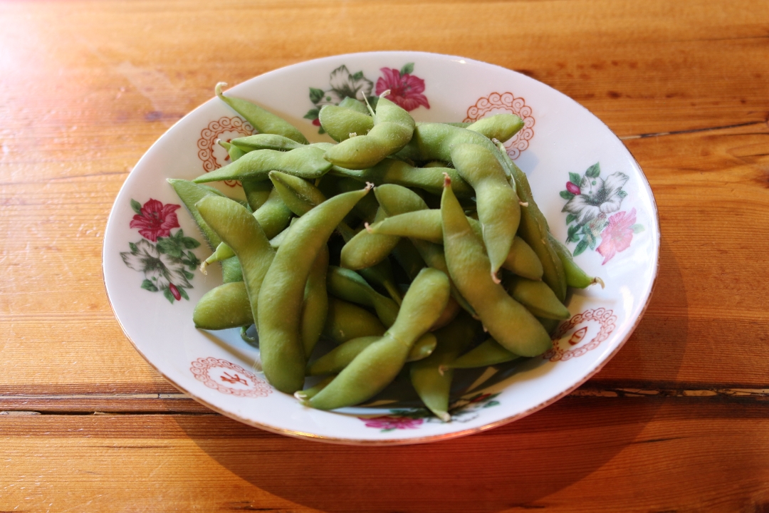Order Edamame food online from Blue Ocean Sushi store, St Louis on bringmethat.com