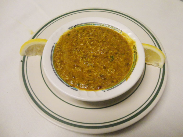 Order Muligatawany Soup food online from Mantra Indian Cuisine  store, Ontario on bringmethat.com