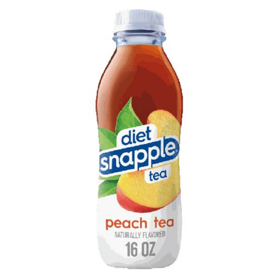 Order Snapple Tea - Diet Peach Tea food online from IV Deli Mart store, Goleta on bringmethat.com